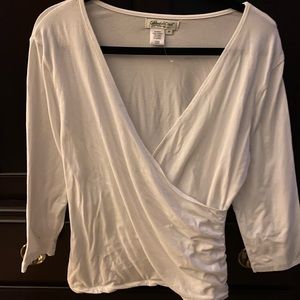 COLDWATER CREEK DRAPED TOP